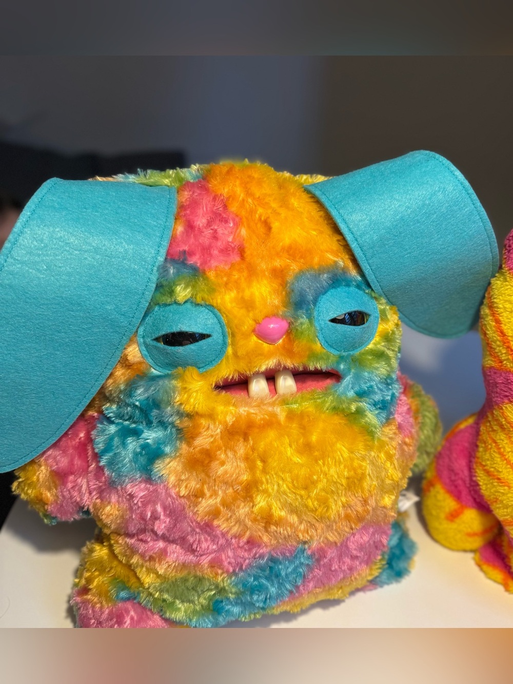 Fuggler Zuru Size XL Rabid Rabbit Colorful Plush Monster Toy